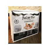 Madame Blue Kapitone Fitted Su Sıvı Geçirmez Yatak Koruyucu Alez 150x200 - 1