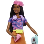 Barbie Brooklyn Seyahat Bebeği ve Aksesuarları HGX55 Lisanslı Ürün - 2