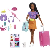 Barbie Brooklyn Seyahat Bebeği ve Aksesuarları HGX55 Lisanslı Ürün - 1