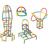 Süper Bambu Çubuklar 300 Parça Dede - Kes Birleştir thumbnail 3