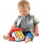 Fisher Price Eğitici Sürüklenebilir Çevirmeli Geveze Telefon FGW66 - 1