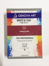 Cenova Art Profesyonel Yağlı Boya 01 Crimson Red 37ml - 2