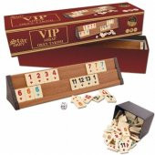 Ahşap Okey Takımı Star Vip Ahşap Okey Takımı Koyu Renk - 1