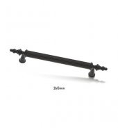 Asos Siyah Lüks Mobilya Dolap Çekmece Kulp 160mm - 1