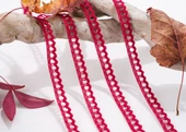 ALKA DANTEL MERSERİZE KOPANAKİ 10 METRE 636 MERSERİZE BORDO - 2