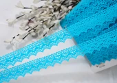 ALKA DANTEL MERSERİZE KOPANAKİ 10 METRE 8752 MERSERİZE TURKUAZ - 1
