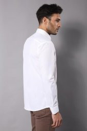 Modelli Slimfit Krem Gömlek - 6
