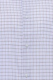 Ekose Desen Mavi Uzun Kollu Gömlek Wessi - 2