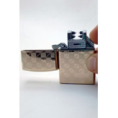 Kare İşlemeli Şarjlı Çakmak - 1