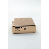 Kare İşlemeli Şarjlı Çakmak - 2