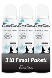 Emotion Invisible Fresh Deodorant 150ml x 3 - 1