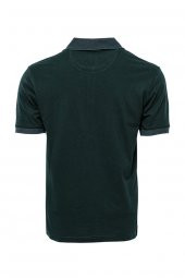 Polo Yaka Oxford Yeşil T-shirt  Wessi - 2