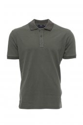 Haki Polo Yaka T-Shirt - 1