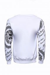 Beyaz Baskılı Taşlı Sweatshirt - 9