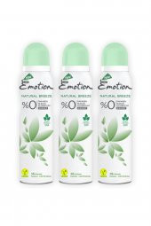 Emotion Natural Breeze Deodorant 3x150ml - 1