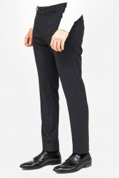 Desensiz Kumaş Füme Erkek Pantolon - 1