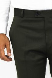 Desensiz Slim Fit Yeşil Erkek Pantolon - 2