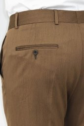 Slim Fit Taba Erkek Pantolon - 5