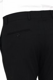 Slim Fit Siyah Erkek Pantolon - 4