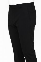 Slim Fit Siyah Erkek Pantolon - 5