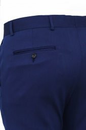 Slim Fit Koyu Mavi Erkek Pantolon - 4