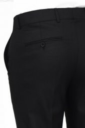 Desensiz Kumaş Siyah Erkek Pantolon - 4