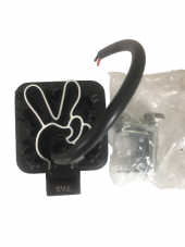 Motosiklet Sis Farı 12 V 9 Led 27W Aliminyum Beyaz Işık L-1118 Tas - 3