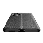 Xiaomi Redmi K40 Gaming Kılıf Niss Deri Desenli Silikon Kılıf thumbnail 7