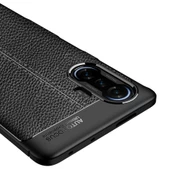 Xiaomi Redmi K40 Gaming Kılıf Niss Deri Desenli Silikon Kılıf thumbnail 10