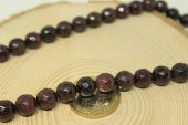 Lal (Granat) (Garnet) Taşı Faset Kesim Dizi 10mm thumbnail 2
