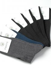 7Li Pamuk Günlük Klasik Erkek Çorabı thumbnail 9