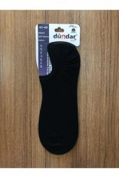 Erkek Siyah Bambu 6Lı Dikişsiz Babet Çorap - 11