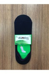 Çocuk Siyah Pamuklu 6lı Dikişsiz Sneaker Çorap - 2