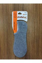 Unisex Gri Modal 6lı Dikişsiz Sneaker Çorap - 1