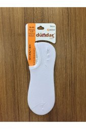 Unisex Beyaz Modal 6Lı Dikişsiz Sneaker Çorap - 1