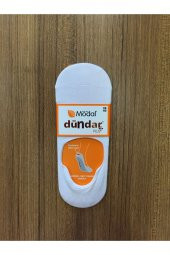 Unisex Beyaz Modal 6Lı Dikişsiz Babet Çorap - 1