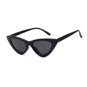 Cat Eye Kadın Kırmızı Güneş Gözlüğü Kedi Gözü Siyah Tek Ebat - 6