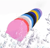 Siyah Silikon Renkli Bone Düzrenk Slikon Bone  Pembe Standart - 4