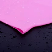 Siyah Silikon Renkli Bone Düzrenk Slikon Bone  Pembe Standart - 3