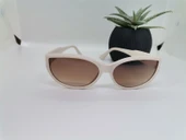 Cat Eye Bayan Oval Güneş Gözlüğü Beyaz Güneş Gözlüğü  Beyaz Tek Ebat - 8