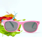 Çocuk Pembe  Güneş Gözlüğü 3-9 yaş  Pembe Tek Ebat thumbnail 6