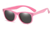 Çocuk Pembe  Güneş Gözlüğü 3-9 yaş  Siyah Tek Ebat thumbnail 6