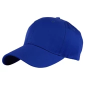 Pembe Basic Unisex  Spor Düz  Şapka Kep  Saks Mavisi Tek Ebat - 1