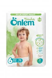 Önlem Botanika 6 Numara Bebek Bezi Fırsat Paketi Extra Large 70 Adet (15+ kg) - 1