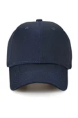 Pembe Basic Unisex  Spor Düz  Şapka Kep  Lacivert Tek Ebat - 2