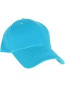 Pembe Basic Unisex  Spor Düz  Şapka Kep  Turkuaz Tek Ebat - 3