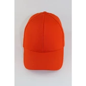 Pembe Basic Unisex  Spor Düz  Şapka Kep  Turuncu Tek Ebat - 1