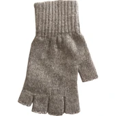 Antrasit Unisex Triko Kesik Eldiven  Gri Tek Ebat - 12