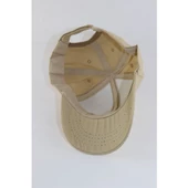 Unisex Gri Ayarlanabilir Şapka  Bej Tek Ebat - 5