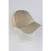 Unisex Gri Ayarlanabilir Şapka Bej Tek Ebat - 3